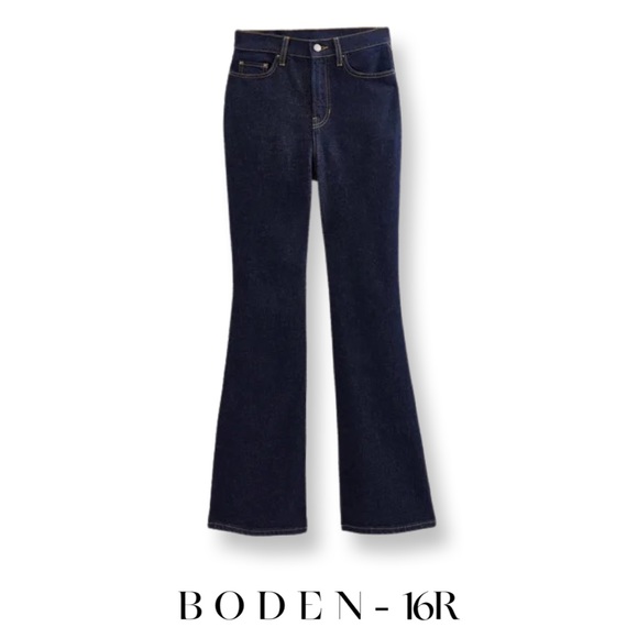 Boden Denim - BODEN High Rise Straight -Indigo 16R